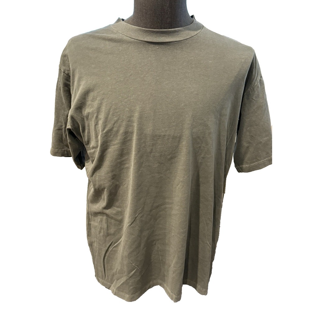 No Boundaries T-Shirt Mens Small Green Midnight New Oversized Fit Short Sleeve